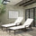 Virasat Outdoor Swimming Poolside Lounger Set of 2 Brown-VIRASAT FURNITURE & FURNISHING