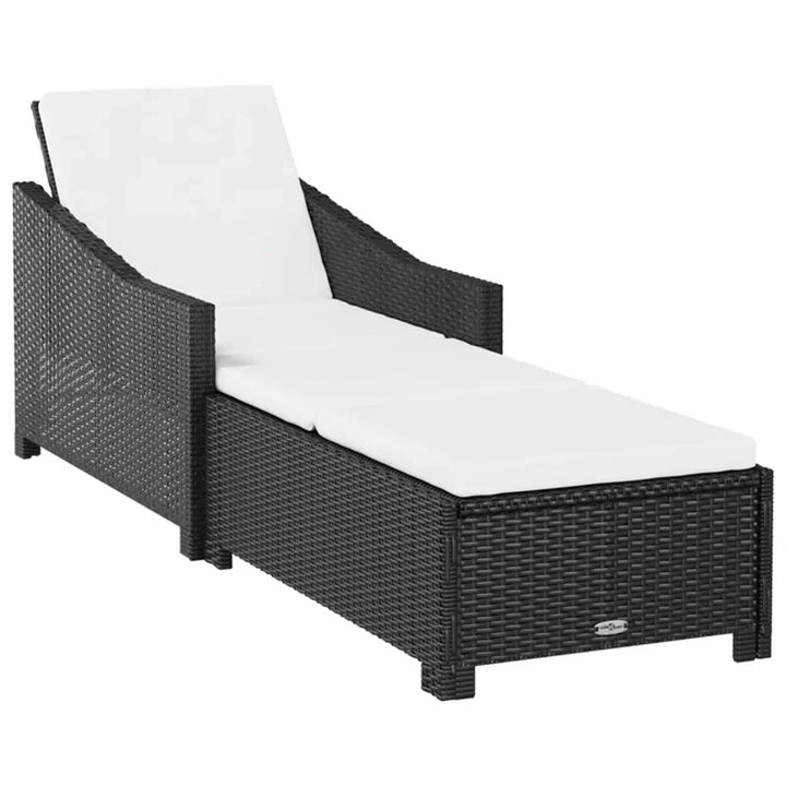 Virasat Rafin Outdoor Swimming Poolside Lounger (Black)