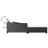 Virasat Outdoor Swimming Poolside Lounger Black-VIRASAT FURNITURE & FURNISHING