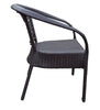 Virasat  Outdoor Patio Seating Set 4 Chairs and 1 Table Set (Brown)-VIRASAT FURNITURE & FURNISHING