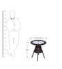 Virasat Outdoor Patio Seating Set 2 Chairs and 1 Table Set (Brown)-VIRASAT FURNITURE & FURNISHING