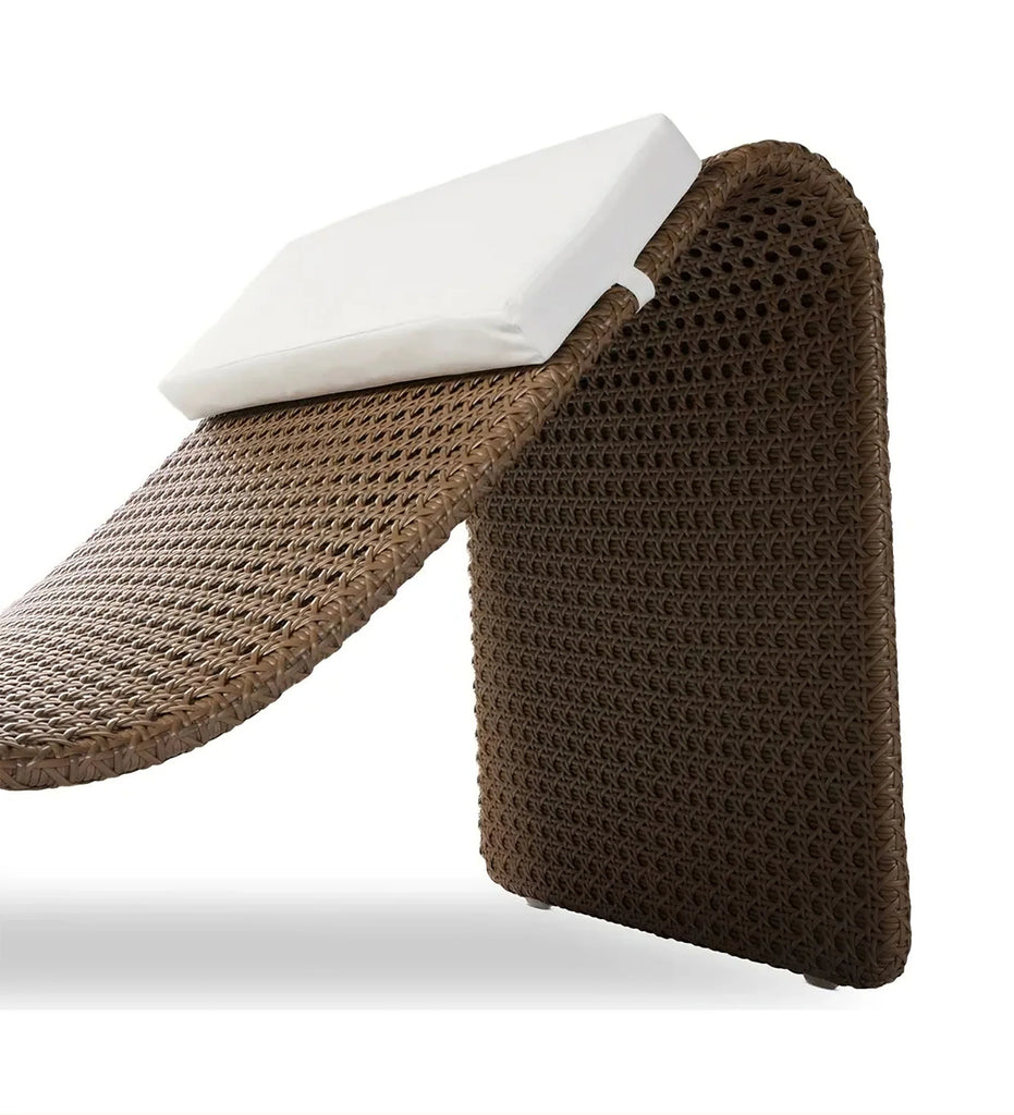 Virasat Outdoor Swimming Poolside Lounger Light Brown-VIRASAT FURNITURE & FURNISHING