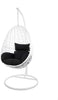 Virasat Single Seater Hanging Swing With Stand For Balcony, Garden Swing (White)-VIRASAT FURNITURE & FURNISHING