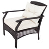 Virasat Outdoor Sofa Set 2 Seater, 2 Single Seater and 1 Center Table (Dark Brown)-VIRASAT FURNITURE & FURNISHING