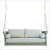 Virasat Double Seater Hanging Swing Without Stand For Balcony, Garden Swing (Beige)-VIRASAT FURNITURE & FURNISHING