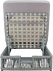 Virasat Outdoor Swimming Poolside Lounger (Grey) Braided & Rope-VIRASAT FURNITURE & FURNISHING