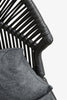 Virasat Single Seater Swing Basket For Balcony & Garden (Black)-VIRASAT FURNITURE & FURNISHING