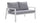 Virasat Outdoor Sofa Set 2 Seater, 2 Single Seater and 1 Center Table (White + Grey)-VIRASAT FURNITURE & FURNISHING