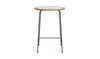 Virasat Outdoor Bar Sets 2 Chairs and 1 Table (Honey + Dark Grey)-VIRASAT FURNITURE & FURNISHING