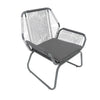 VIRASAT FURNITURE Outdoor Rope Double Tone 3-Piece Patio Set