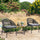 VIRASAT FURNITURE 3 Piece Garden Outdoor Rope Patio Set