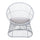 VIRASAT FURNITURE Outdoor Wicker Patio Set with Glass Top Table