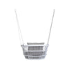 Virasat Single Seater Hanging Swing Without Stand For Balcony, Garden Swing (White)-VIRASAT FURNITURE & FURNISHING