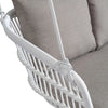 Virasat Double Seater Hanging Swing Without Stand For Balcony, Garden Swing (White)-VIRASAT FURNITURE & FURNISHING