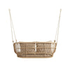 Virasat Double Seater Hanging Swing Without Stand For Balcony, Garden Swing (Honey)-VIRASAT FURNITURE & FURNISHING