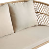 Virasat Double Seater Hanging Swing Without Stand For Balcony, Garden Swing (Honey)-VIRASAT FURNITURE & FURNISHING