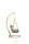 VIRASAT FURNITURE FELICE SINGLE SEATER HANGING SWING WITH STAND FOR BALCONY & GARDEN (HONEY)