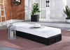 Virasat Outdoor Swimming Poolside Lounger (Black) Braided & Rope-VIRASAT FURNITURE & FURNISHING