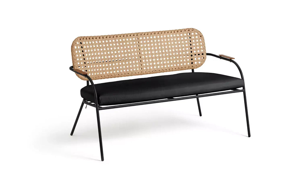 Virasat Outdoor Garden Balcony Sofa Set 2 Seater, 2 Single Seater, 1 Side Table, and 1 Center Table Set (Honey + Grey)-VIRASAT FURNITURE & FURNISHING