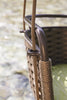 Virasat Single Seater Hanging Swing Without Stand For Balcony, Garden Swing (Brown) Braided & Rope-VIRASAT FURNITURE & FURNISHING
