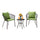 VIRASAT FURNITURE Outdoor Rope 3-Piece Patio Set