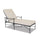 Virasat Outdoor Swimming Poolside Lounger Black-VIRASAT FURNITURE & FURNISHING
