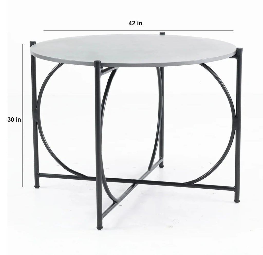 Virasat Outdoor Patio Seating Set 4 Chairs and 1 Table Set Braided & Rope-VIRASAT FURNITURE & FURNISHING