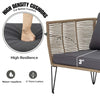VIRASAT FURNITURE 2 SEATER PIECE OUTDOOR ROPE LOVESEAT SOFA