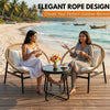 VIRASAT FURNITURE 3-Piece Outdoor Patio Bistro Set