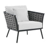 VIRASAT FURNITURE 6-PIECE OUTDOOR ROPE SOFA SET 6-SEATER (GREY & WHITE)