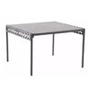 VIRASAT FURNITURE L-SHAPE OUTDOOR ROPE SOFA SET 6-SEATER (GREY)