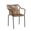 VIRASAT FURNITURE 3-Piece Outdoor Beige Rope Patio Set