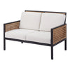 Virasat Outdoor Garden Balcony Sofa Set 2 Seater, 2 Single Seater and 1 Center Table Set (Brown)-VIRASAT FURNITURE & FURNISHING