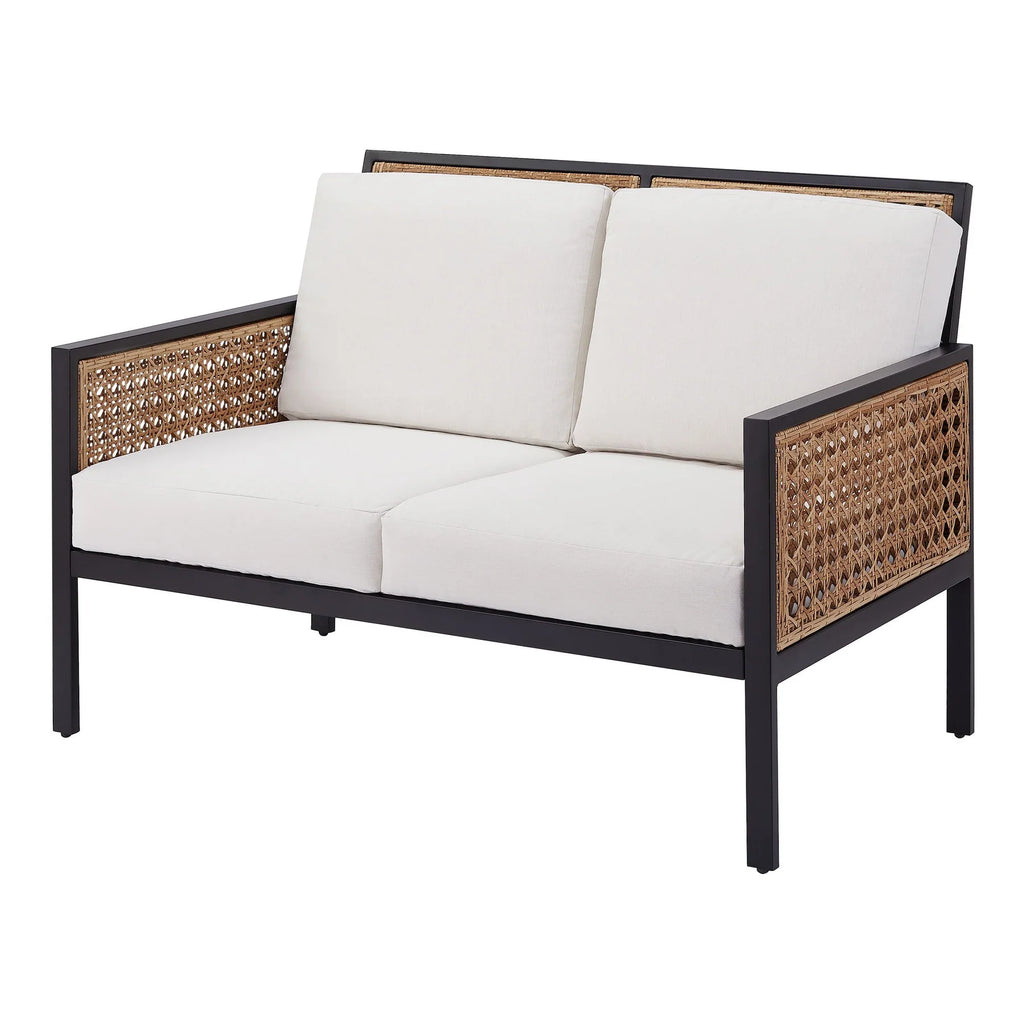 Virasat Outdoor Garden Balcony Sofa Set 2 Seater, 2 Single Seater and 1 Center Table Set (Brown)-VIRASAT FURNITURE & FURNISHING