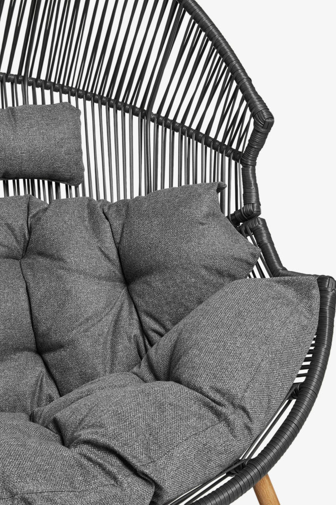 Virasat Double Seater Swing Basket For Balcony & Garden-VIRASAT FURNITURE & FURNISHING