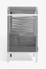Virasat Outdoor Poolside Sunbed With Cushion Daybed (Grey) Braided &amp; Rope-VIRASAT FURNITURE & FURNISHING