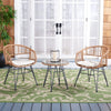 Virasat Outdoor Patio Seating Set 2 Chairs and 1 Table Set (Honey)-VIRASAT FURNITURE & FURNISHING