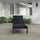 Virasat Outdoor Swimming Poolside Lounger Black-VIRASAT FURNITURE & FURNISHING