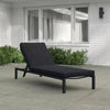 Virasat Outdoor Swimming Poolside Lounger Black-VIRASAT FURNITURE & FURNISHING