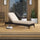 Virasat Outdoor Swimming Poolside Lounger Dark Brown-VIRASAT FURNITURE & FURNISHING