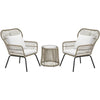 Virasat Outdoor Patio Seating Set 2 Chairs and 1 Table Set Cream-VIRASAT FURNITURE & FURNISHING