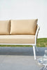 Virasat Outdoor Garden Balcony Sofa Set 3 Seater, 2 Single seater and 1 Center Table Set, Braid & Rope (White + Tan)-VIRASAT FURNITURE & FURNISHING