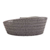 Virasat Outdoor Poolside Sunbed With Cushion Daybed (Dark Grey) Braided & Rope-VIRASAT FURNITURE & FURNISHING