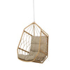 VIRASAT FURNITURE INES SINGLE SEATER HANGING SWING WITHOUT STAND FOR BALCONY & GARDEN SWING (HONEY)