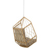 VIRASAT FURNITURE INES SINGLE SEATER HANGING SWING WITHOUT STAND FOR BALCONY & GARDEN SWING (HONEY)