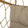 VIRASAT FURNITURE INES SINGLE SEATER HANGING SWING WITHOUT STAND FOR BALCONY & GARDEN SWING (HONEY)