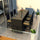 Virasat Outdoor Patio Bar Sets 6 Chairs and 1 Table (Black)-VIRASAT FURNITURE & FURNISHING
