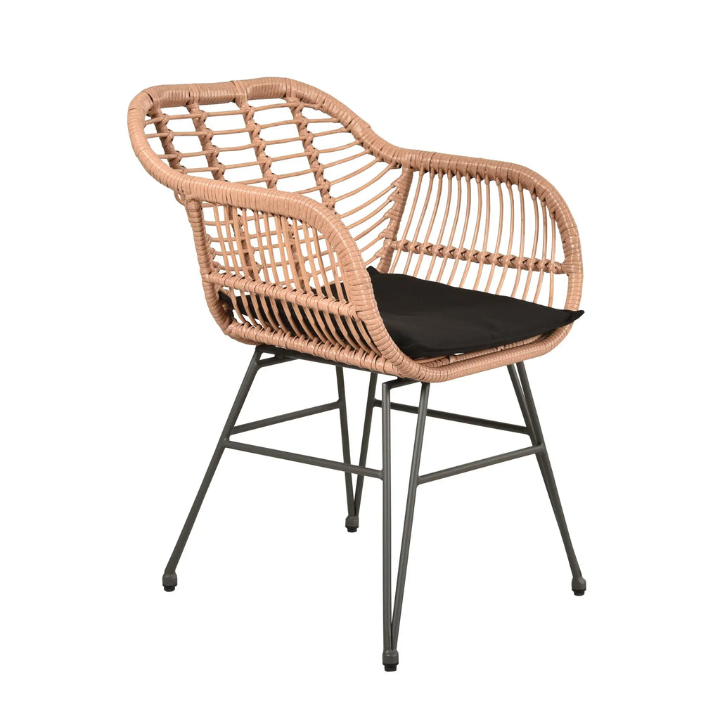 Virasat Outdoor Patio Seating Set 2 Chairs 1 Table-VIRASAT FURNITURE & FURNISHING