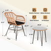 Virasat Outdoor Patio Seating Set 2 Chairs 1 Table-VIRASAT FURNITURE & FURNISHING