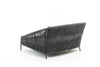 Virasat Outdoor Poolside Sunbed With Cushion Daybed (Grey) Braided & Rope-VIRASAT FURNITURE & FURNISHING